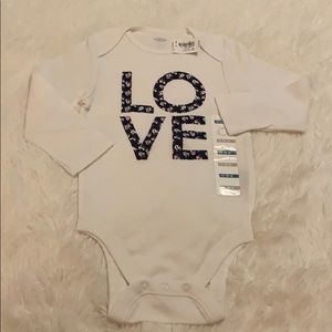 ON long sleeve printed bodysuit